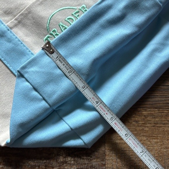 Trader Joe’s Mini Pastel Canvas Tote Bag - Picture 4 of 5